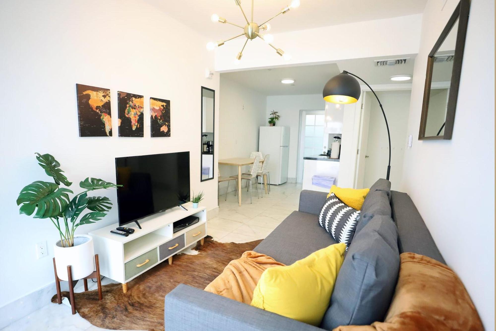 South Beach 2 Bedroom Family Pet Friendly Apartment With Free Parking On Premise Miami Beach Dış mekan fotoğraf